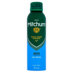 Mitchum Men Advanced Ice Fresh Anti-perspirant And Deodorant 200 ml