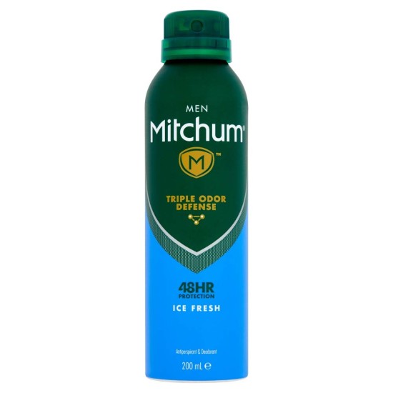 Mitchum Men Advanced Ice Fresh Anti-perspirant And Deodorant 200 ml