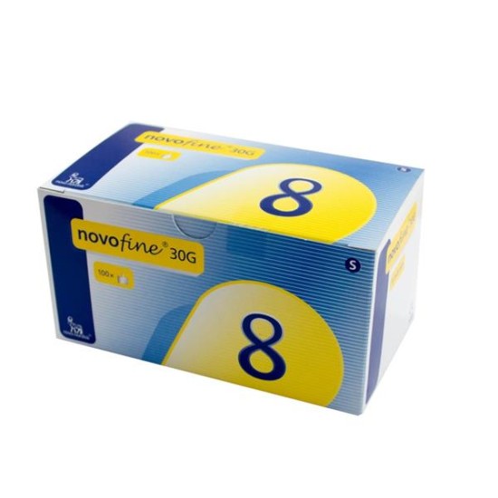 Novofine Needles 30g 8mm 100 Pack