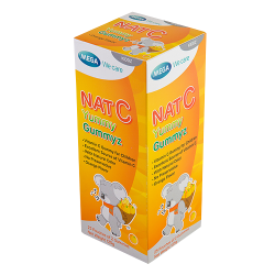 Nat C Yummy Gummyz For Kids With Vitamin C 50 Gummies Nat C Yummy Gummyz For Kids With Vitamin C 50 Gummies