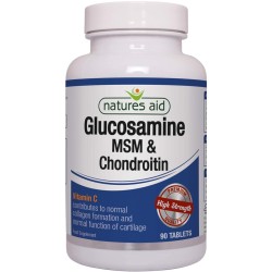 Natures Aid Glucosamine Msm And Chondroitin 90 Tablets Natures Aid Glucosamine Msm And Chondroitin 90 Tablets
