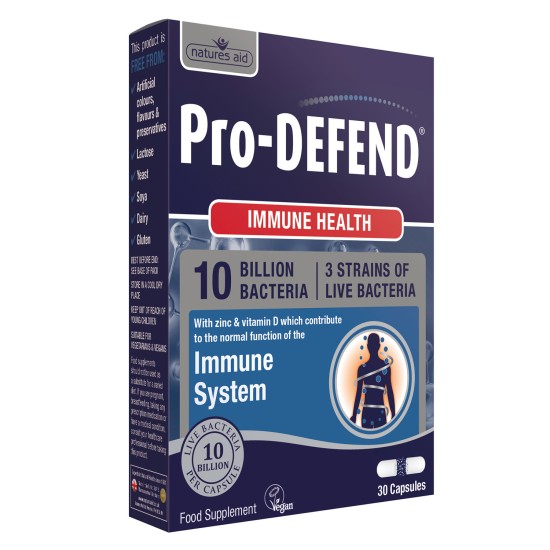 Natures Aid Pro-defend Immune Health 30 Capsules Natures Aid Pro-defend Immune Health 30 Capsules