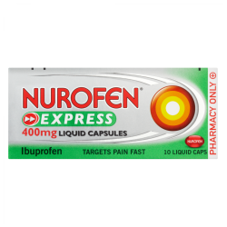 Nurofen Express 400mg 10 Liquid Capsules