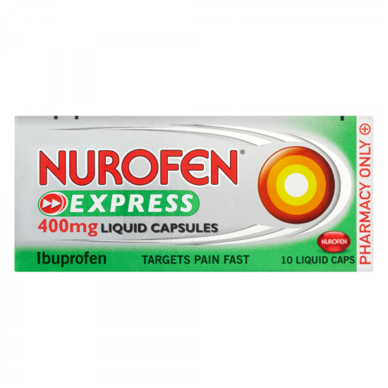 Nurofen Express 400mg 10 Liquid Capsules