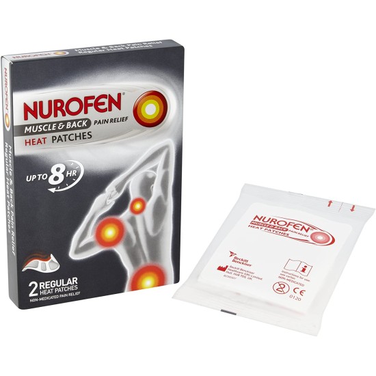 Nurofen Muscle And Back Pain Relief 2 Regular Heat