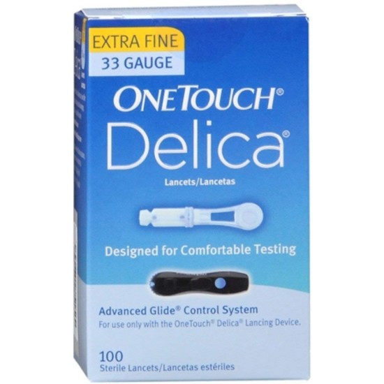 One Touch Delica Lancets Pack Of 100