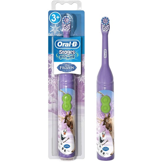 Oral B Stages Advanced Power Disney Frozen Kids Children 3+ Battery Toothbrush