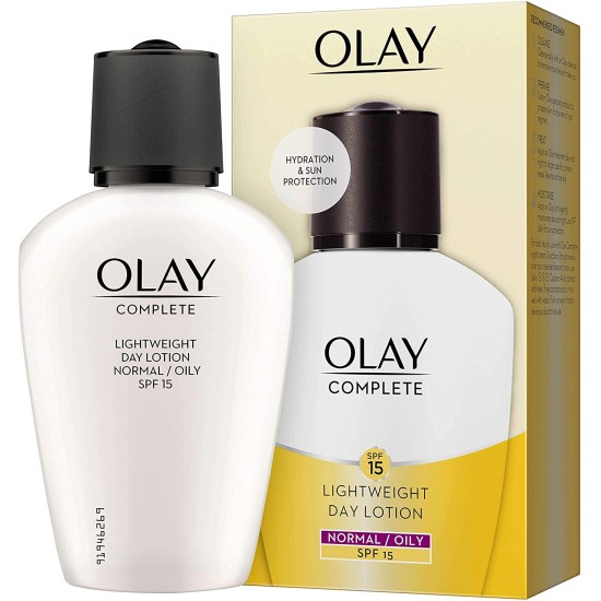Olay Complete Lightweight Day Fluid For Normal/oily Skin Spf 15 100ml Olay Complete Lightweight Day Fluid For Normal/oily Skin Spf 15 100ml