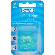 Oral B Satin Dental Mint Floss 25m