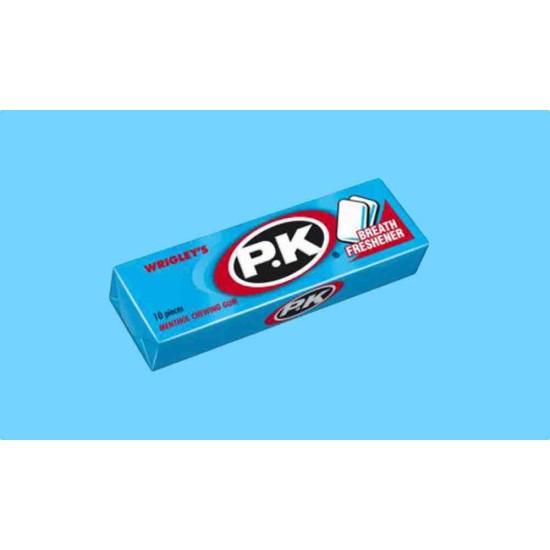 P.k  Peppermint Chewing Gum 10 Pieces
