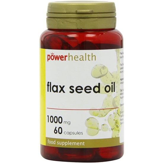 Power Health Flax Seed Oil 1000mg 60 Capsules