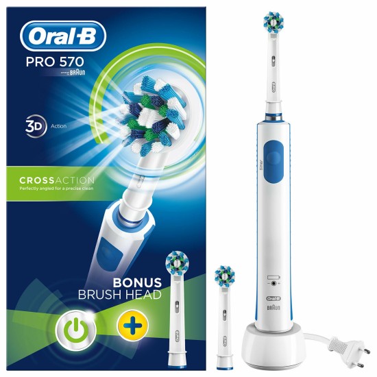 Oral B Pro 570 Croassaction Limited Edition Brush And Refill