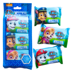 Paw Patrol Hand&face Wipes 10 Sheet Triple Pack Paw Patrol Hand&face Wipes 10 Sheet Triple Pack
