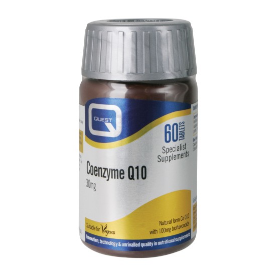 Quest Coenzyme Q10 30mg 60 Tablets