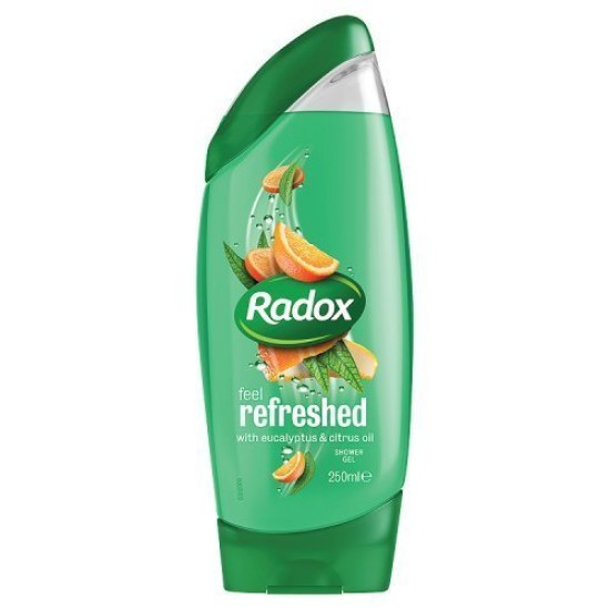 Radox Feel Refreshed Shower Gel With Eucalyptus And Citrus Oil 250ml