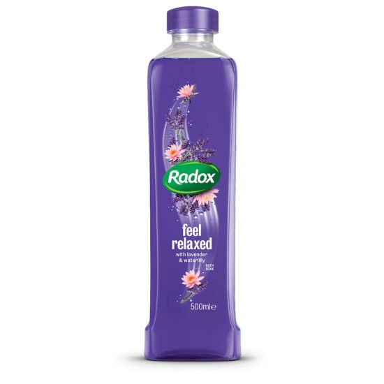 Radox Feel Relaxed Bath Soak With Lavender And Waterlily 500ml