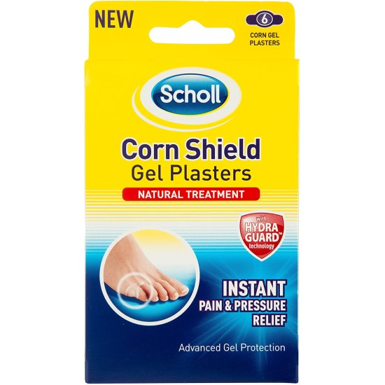 Scholl Corn Shield 6 Gel Cushioning Plasters