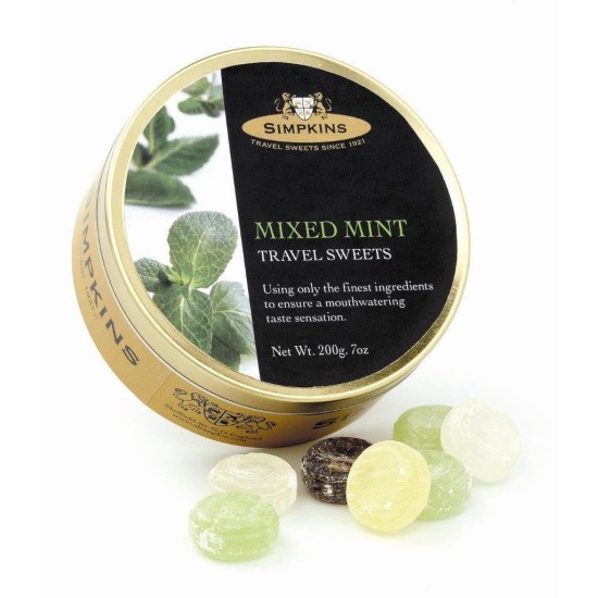 Simpkins Mixed Mint Travel Sweets 200g