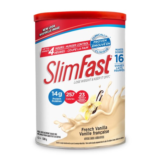 Slimfast Original French Vanilla Meal Replacement Shake Mix 400g