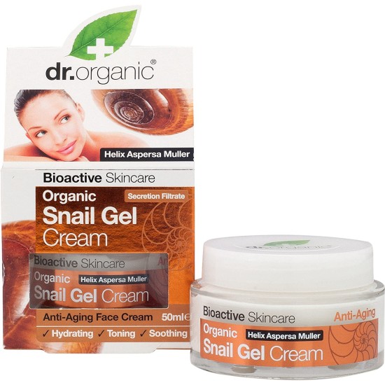 Dr Organic Snail Gel Face Cream 50 Ml