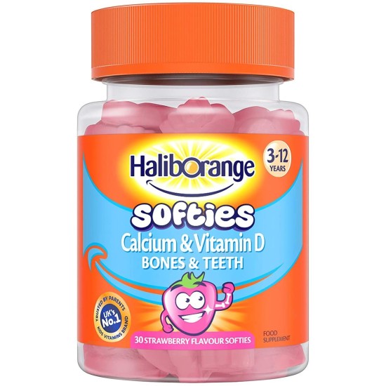 Seven Seas Haliborange Calcium And Vitamin D 30 Softies For Kids