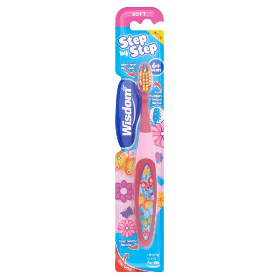 Wisdom Step By Step 6+ Years Toothbrush