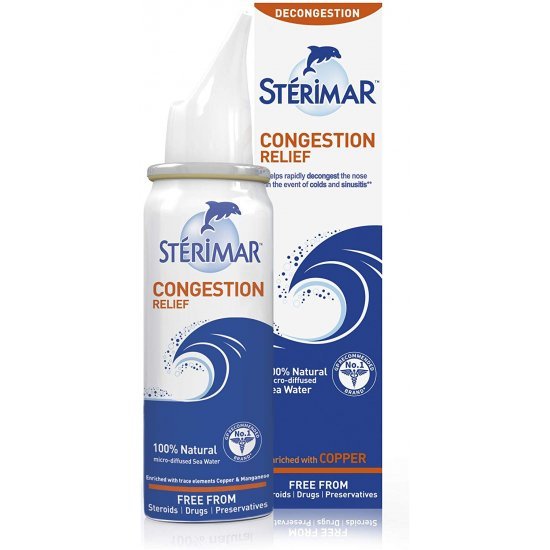 Sterimar Hypertonic Congestion Relief Nasal Spray 50ml