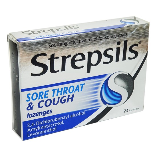 Strepsils Sore Throat And Cough 24 Lozenges
