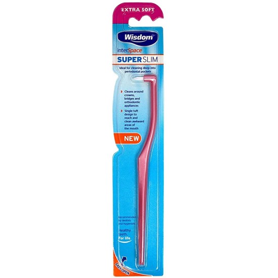 Wisdom Interspace Super Slim Extra Soft Interdental Toothbrush