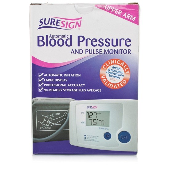 Suresign Automatic Blood Pressure And Pulse Monitor