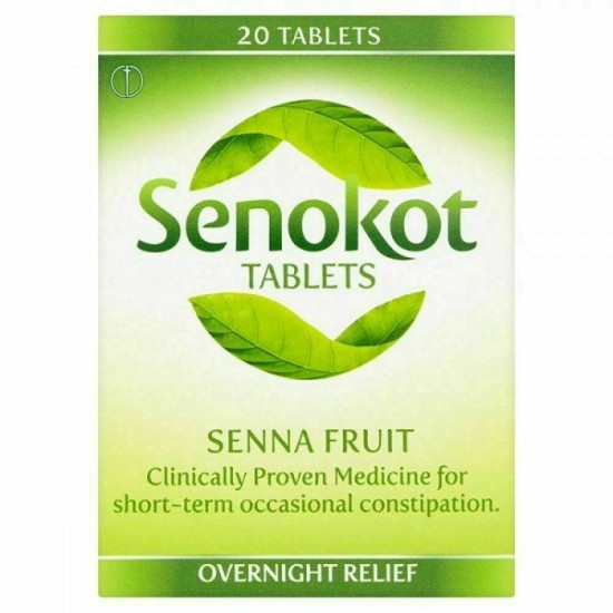 Senokot Senna Constipation Relief 20 Tablets