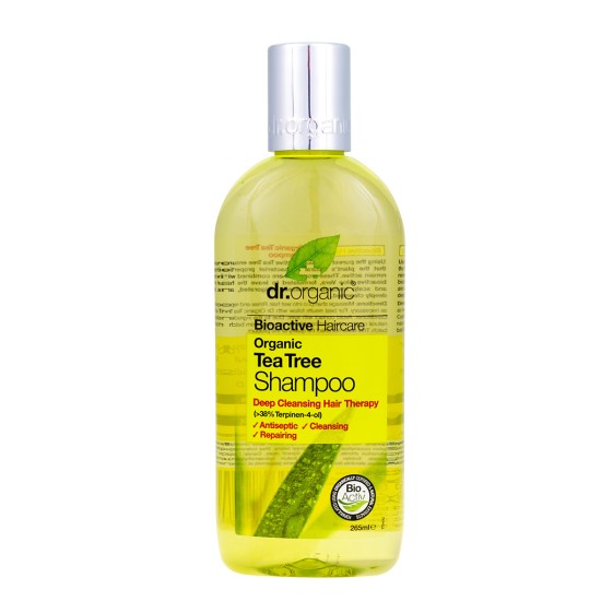 Dr Organic  Tea Tree Shampoo 265ml