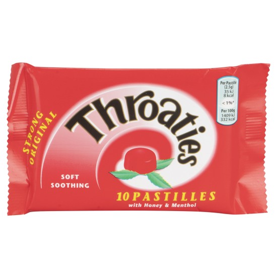 Throaties Original Strong 10 Pastilles