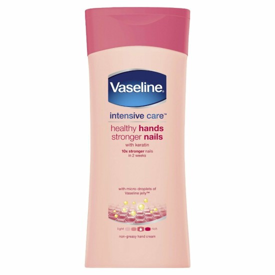 Vaseline Intensive Care Healthy Hands Stronger Nails Non-greasy Hand Cream 200ml