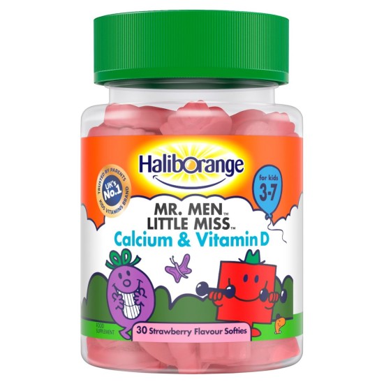 Haliborange Mr Strong Calcium And Vitamin D Strawberry Softies Pack Of 30