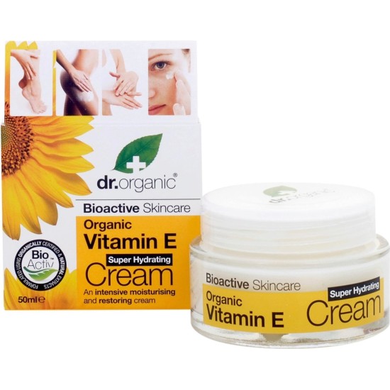 Dr Organic Vitamin E Super Hydrating Cream 50ml