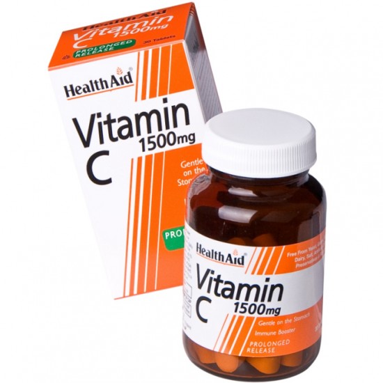 Health Aid Vitamin C 1500mg Prolong Released 30 Tablets
