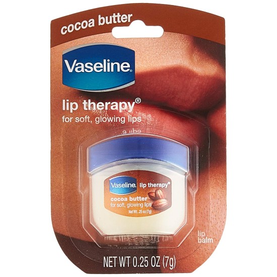 Vaseline Lip Therapy Cocoa Butter Lip Balm 0.25 Oz
