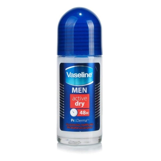 Vaseline Men Active Dry Roll On 50ml