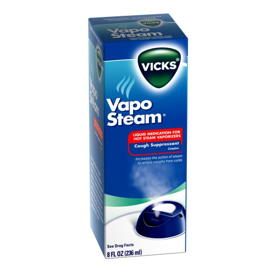 Vicks Vapo Steam Camphor Cough Suppressant 8 Oz Vicks Vapo Steam Camphor Cough Suppressant 8 Oz