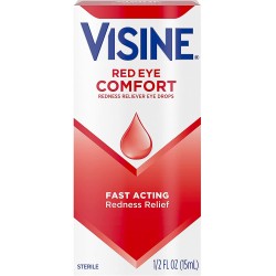 Visine Red Eye Comfort Redness Relief Eye Drops 0.5oz Visine Red Eye Comfort Redness Relief Eye Drops 0.5oz