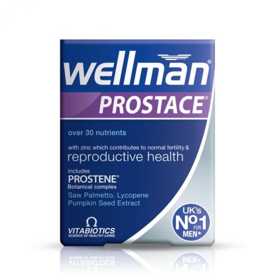 Vitabiotics Wellman Prostace 60 Tablets Vitabiotics Wellman Prostace 60 Tablets