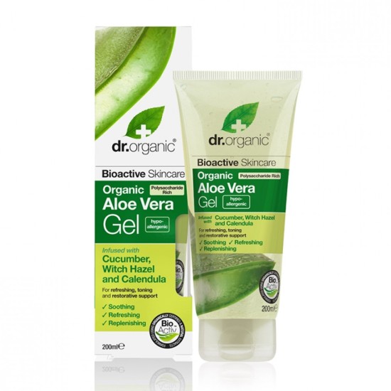 Dr Aloe Vera Gel With Cucumber And Witch Hazel, 200ml