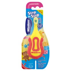 Wisdom Kids Step By Step Toothbrush 0-2 Years Wisdom Kids Step By Step Toothbrush 0-2 Years