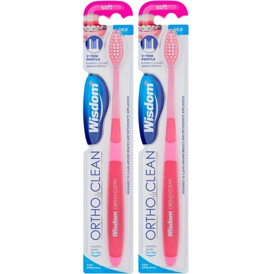 Wisdom Ortho Clean Orthodontic Toothbrush For Braces Wisdom Ortho Clean Orthodontic Toothbrush For Braces