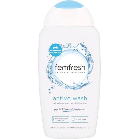 Femfresh  Active Fresh Wash 250ml