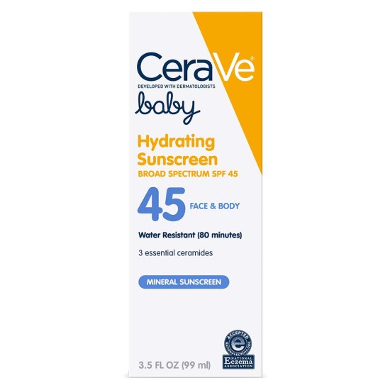 Cerave Baby Hydrating Sunscreen Spf45