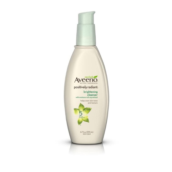 Aveeno Positively Radiant Brightening  Cleanser 200ml