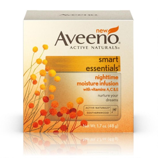 Aveeno Smart Essentials Nighttime Moisture Infusion 1.7 Oz