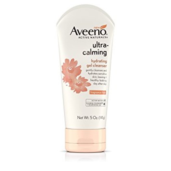 Aveeno Ultra-calming Hydrating Gel Cleanser For Dry Skin 5oz